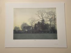 Martin Caulkin Signed Limited Edition Print, Evening 1984.