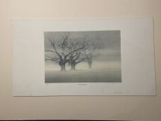 Martin Caulkin Signed Limited Edition Print, Misty Morning 1984.