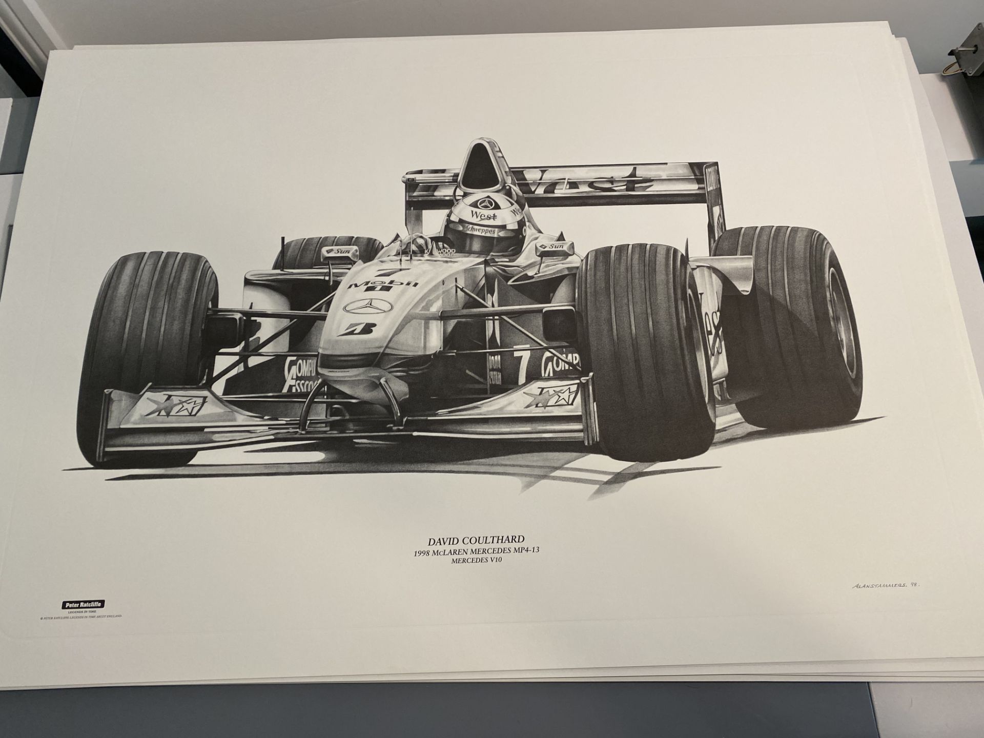 75 Alan Stammers unsigned/signed limited edition prints - Image 38 of 64