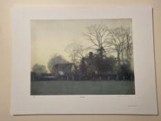 Martin Caulkin Signed Limited Edition Print, Evening 1984.