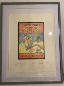 Glen Baxter Artist Proof 'The Wonder Book Of Knowledge, How The Brain Works'