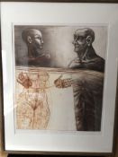 Limited Edition Print signed and dated by Jan Kavan 1989