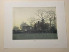 Martin Caulkin Signed Limited Edition Print, Evening 1984.