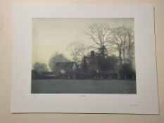 Martin Caulkin Signed Limited Edition Print, Evening 1984.