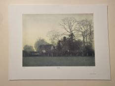 Martin Caulkin Signed Limited Edition Print, Evening 1984.