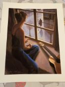 The Teacher By Mark Keller Print