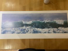 Tony Chance Limited Edition Print 'The Long Wave'. 2002. RARE