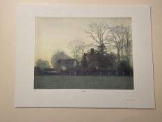 Martin Caulkin Signed Limited Edition Print, Evening 1984.