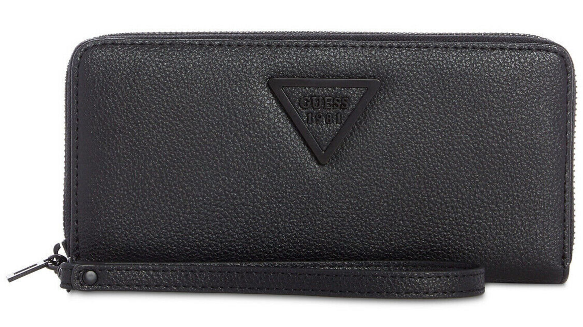 Guess Lauri Boxed Zip-Around Wristlet Colour Black Rrp £48