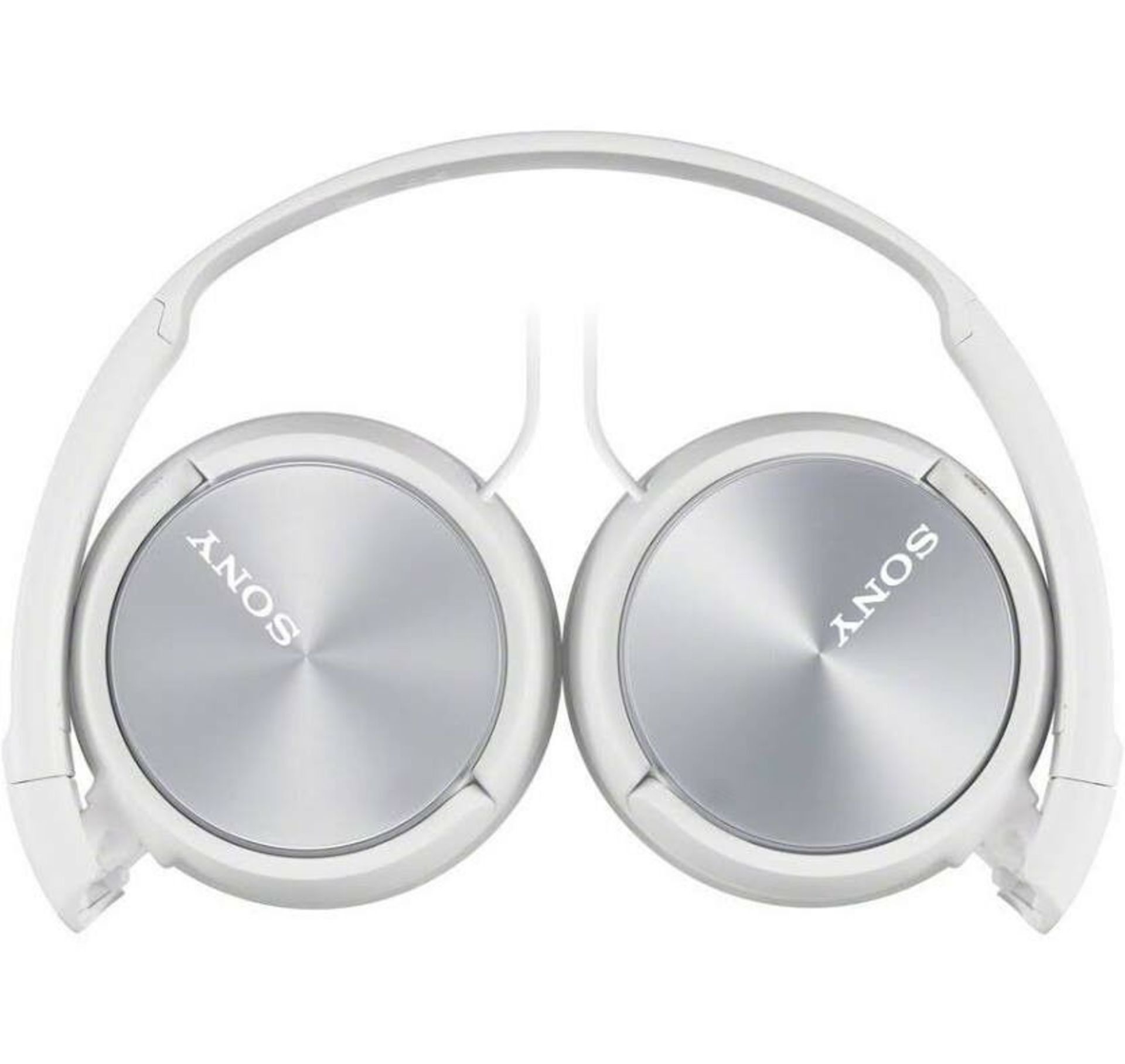 3 X Sony Mdr-Zx310 On-Ear Foldable Lightweight Dj Style Over-Head Headphones - White - Image 2 of 2