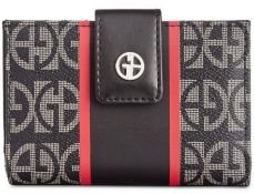 Giani Bernini Block Signature Stripe Frame Wallet Rrp £55