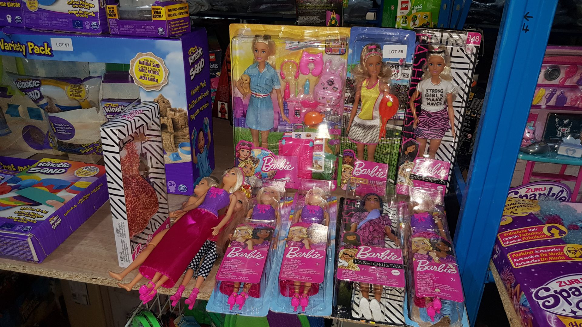 (R3E) 11X Mixed Barbie Items To Include Travel, Fashionistas & Fashions