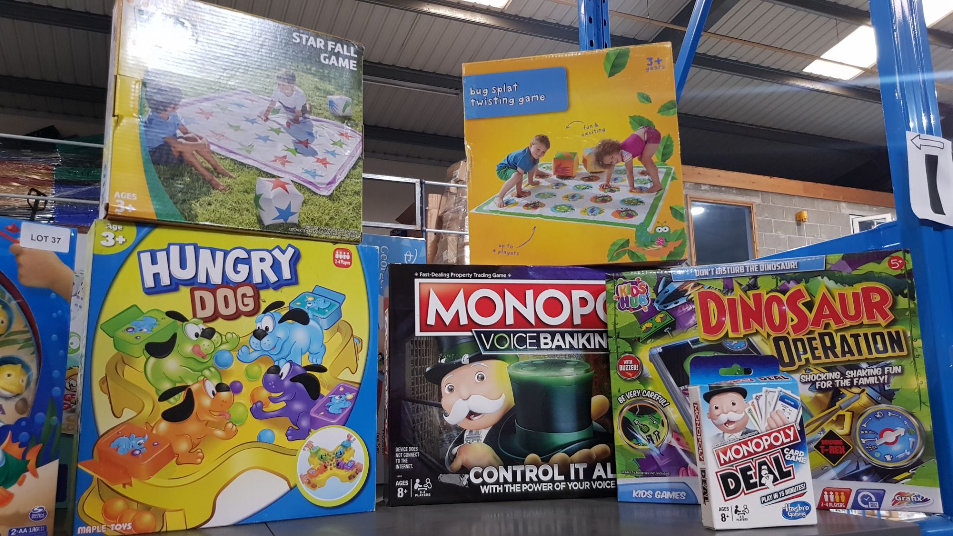 (R3I) 12 Items. To Include Pensilly, Hungry Dog, Monopoly Voice Banking, Monopoly Deal, Dinosaur Op - Image 3 of 3