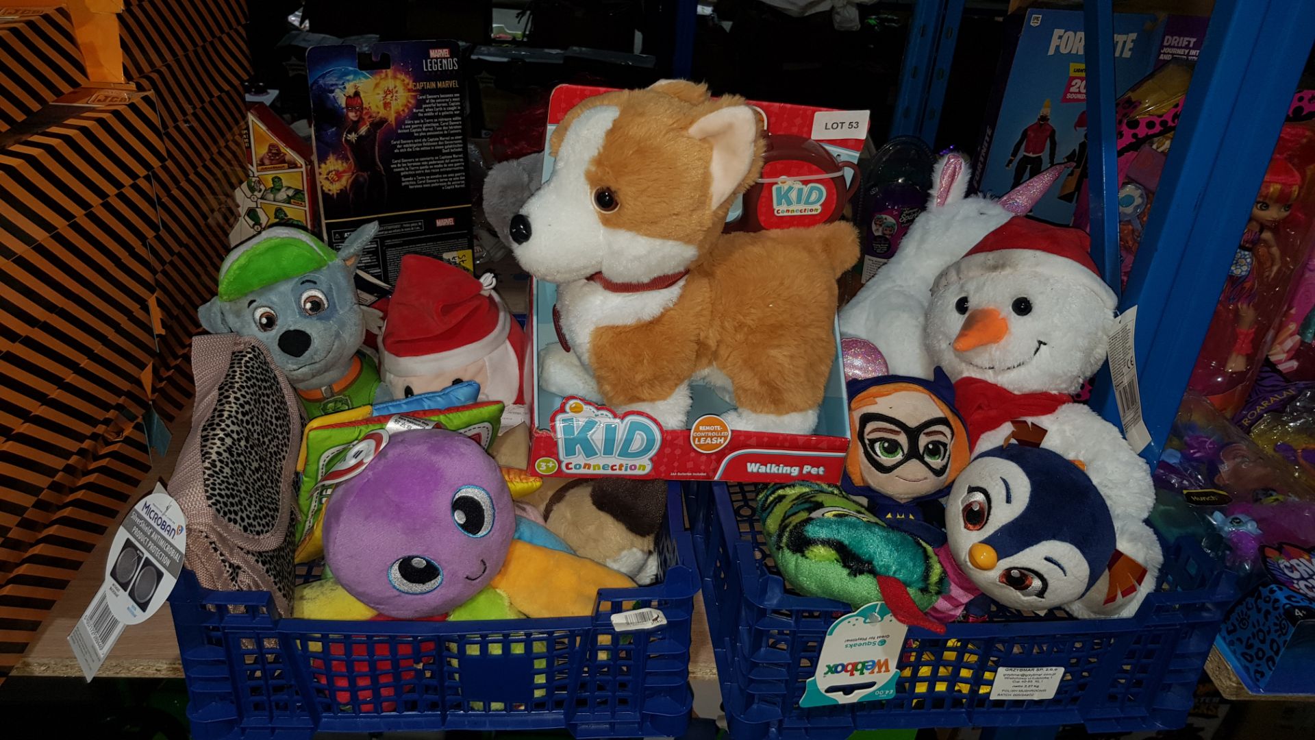 (R3F) A Quantity Of Soft Toys To Include Paw Patrol, Top Wings, little Tikes & Kid Connection Walki