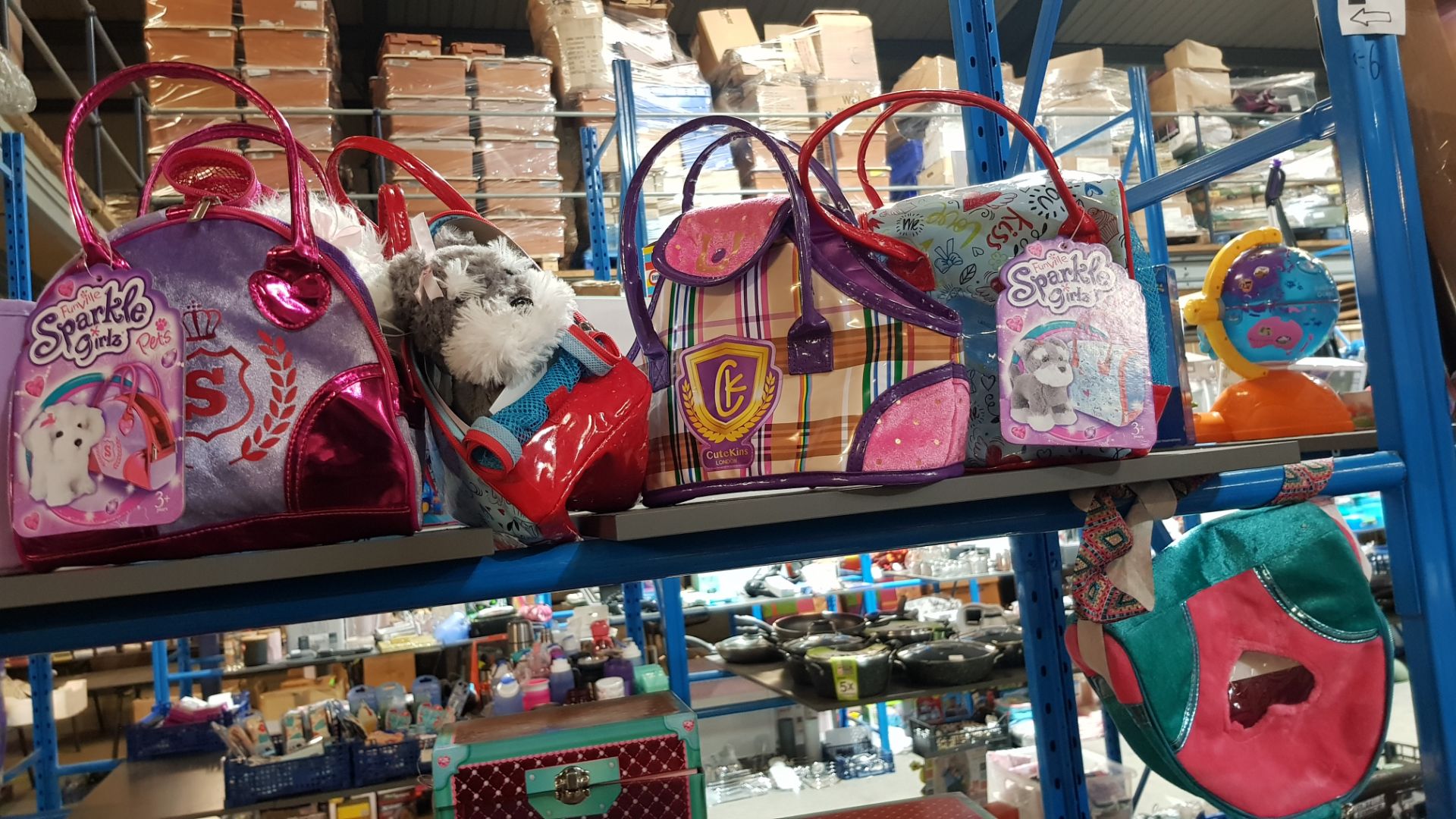 (R3P) 11 Items : To Include Funville Sparkle Girlz Pets Bags & Cute Kins Bag - Image 3 of 3