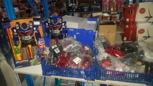 (R7P) A Quantity Of Red5 Wall Climbing RC Cars & 2 X Adventure Astrobot (1 X No Box)