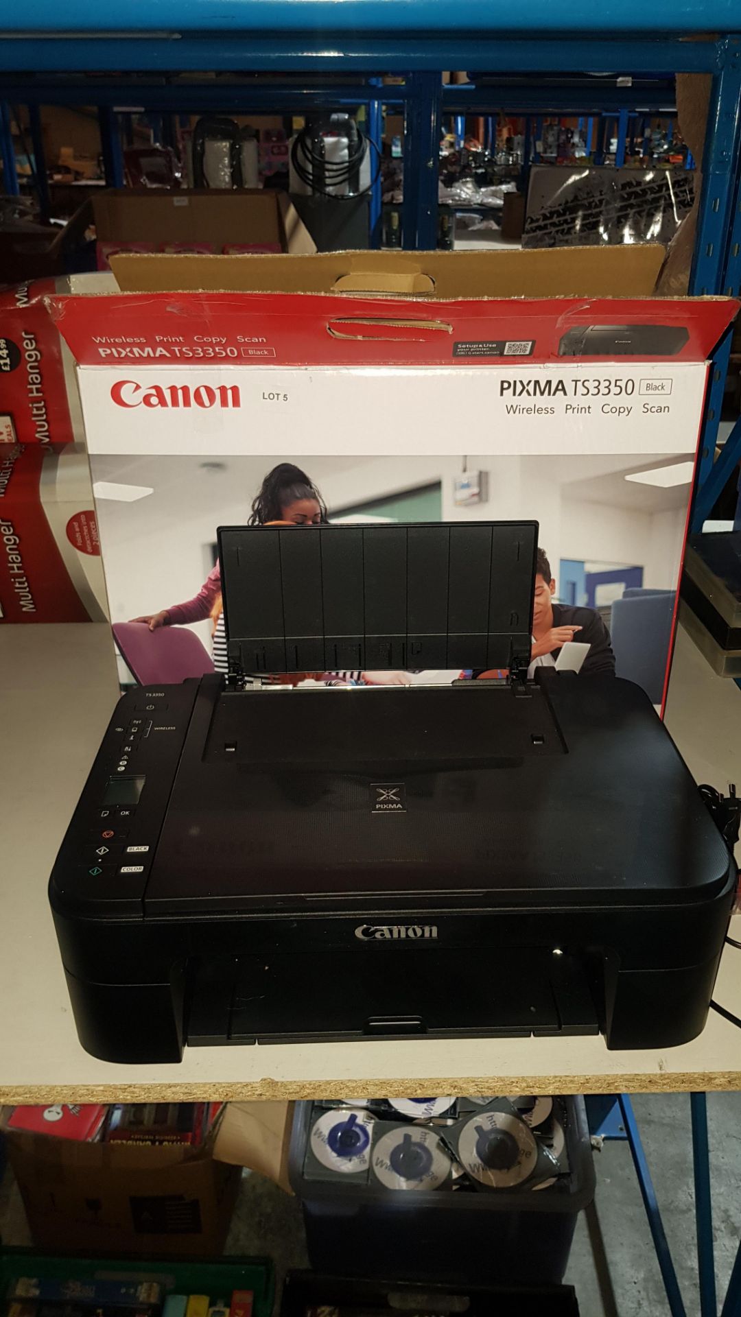 (R7P) 1 X Canon PIXMA TS3350 Wireless Printer Copy/Scan