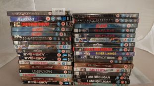 34 X Mixed DVDÕs (All New /Sealed). To Include Sisters, Batman Vs Superman, Claws, Eye In The sky &