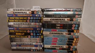 33 X Mixed DVDÕs (All New / Sealed). To Include Straight Outta Compton, Paddington, Unspoken, Eddie