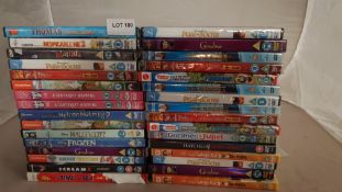 32 X Mixed DVDÕs (All New / Sealed). To Include Frozen, Despicable Me 3, Coraline, Thomas The Tank