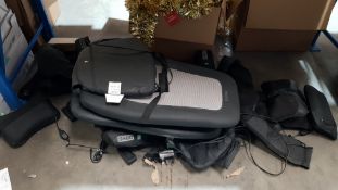 (R6O) A Quantity Of Well Being / Homedics Massage Items To Include Shiatsu Chair, Neck & Cushion