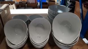 21 Items : 12 X Medium Sized Bowls & 9 X Large Sized Bowls