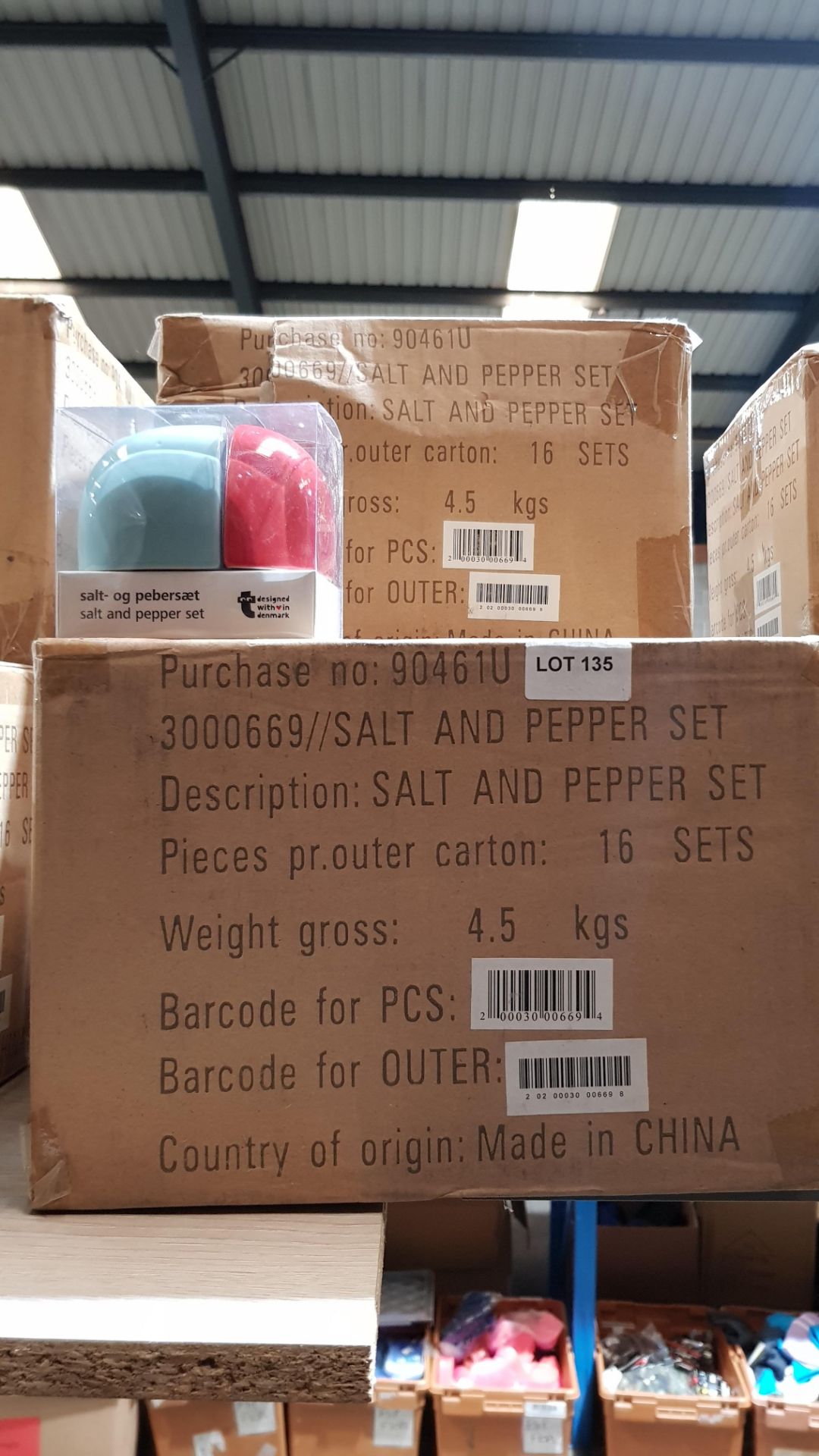 (R10K) Approx 48 X Salt & Pepper Sets (Designed In Denmark) New