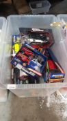 (R8A) Toys. Contents Of Container : A Quantity Of Mixed Toy Cars / Vehicles. To Include Fast & Furi