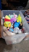 (R8A) Toys. Contents Of Container. A Quantity Of Mixed Soft Toys To Include Disney. Paw Patrol & Li