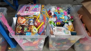 (R8B) Toys. Contents Of 2 Boxes : A Quantity Of Small Mixed Kids Toys