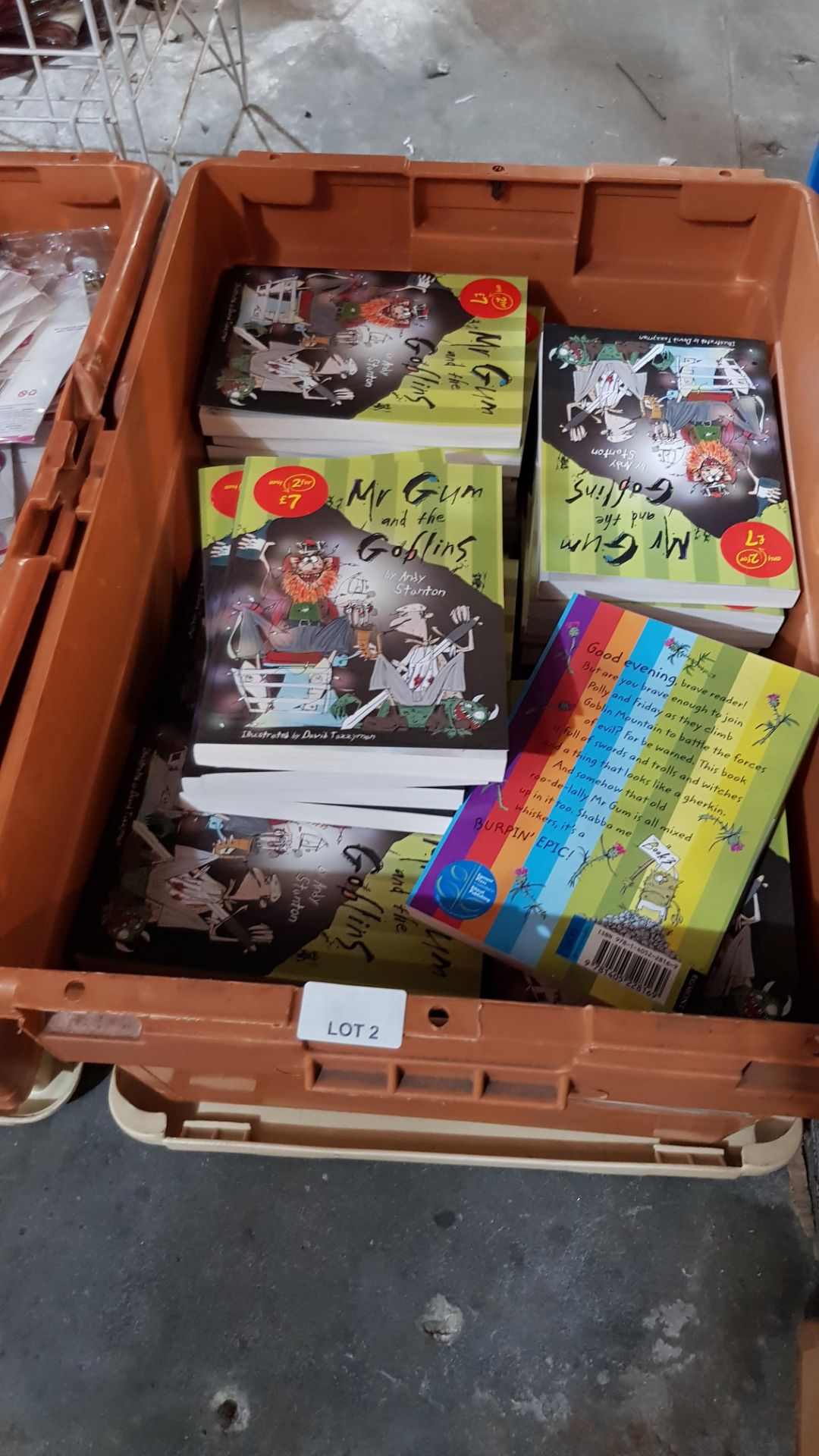 (R4A) Books. Approx. 58 X Mr Gum And The Goblins Book By Andy Stanton (RRP £4.99 Each). New