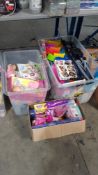 (R8B) Toys. Contents Of 2 Boxes : A Quantity Of Mixed Kids Toys