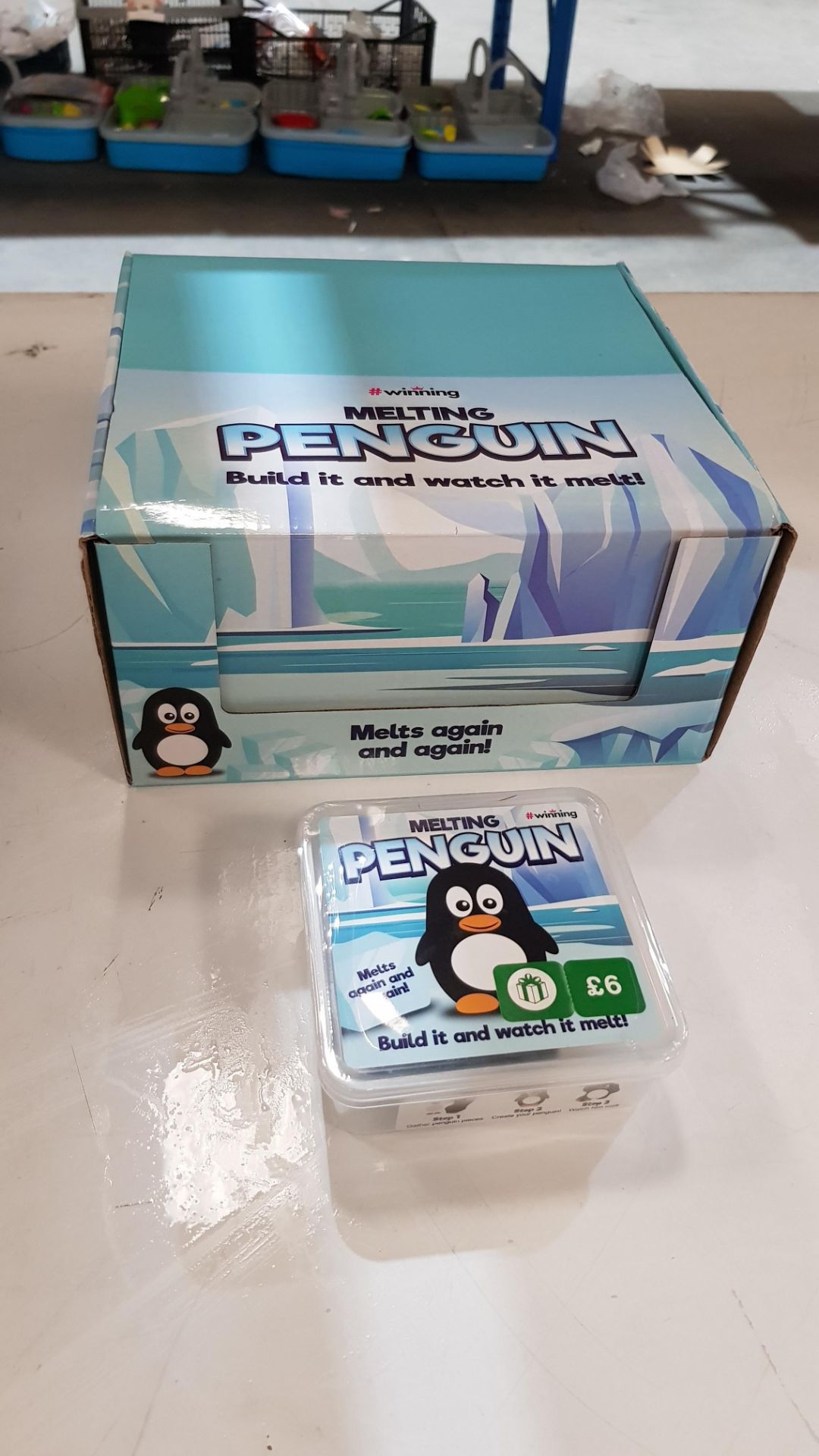 (R4C) Toys. 144 X #Winning Melting Penguin (RRP £6 Each) New / Sealed (Combined RRP £864) - Image 2 of 2