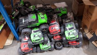 (R9L) Toys. 15 X Red5 High Speed RC Racing Trucks