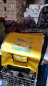 (R10A) Travel. 5 X Bubos Waterproof Dry Bag Roll Top. Yellow With Separate Waterproof Phone / Money