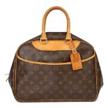 Louis Vuitton Brown Monogram Coated Canvas Vintage Deauville