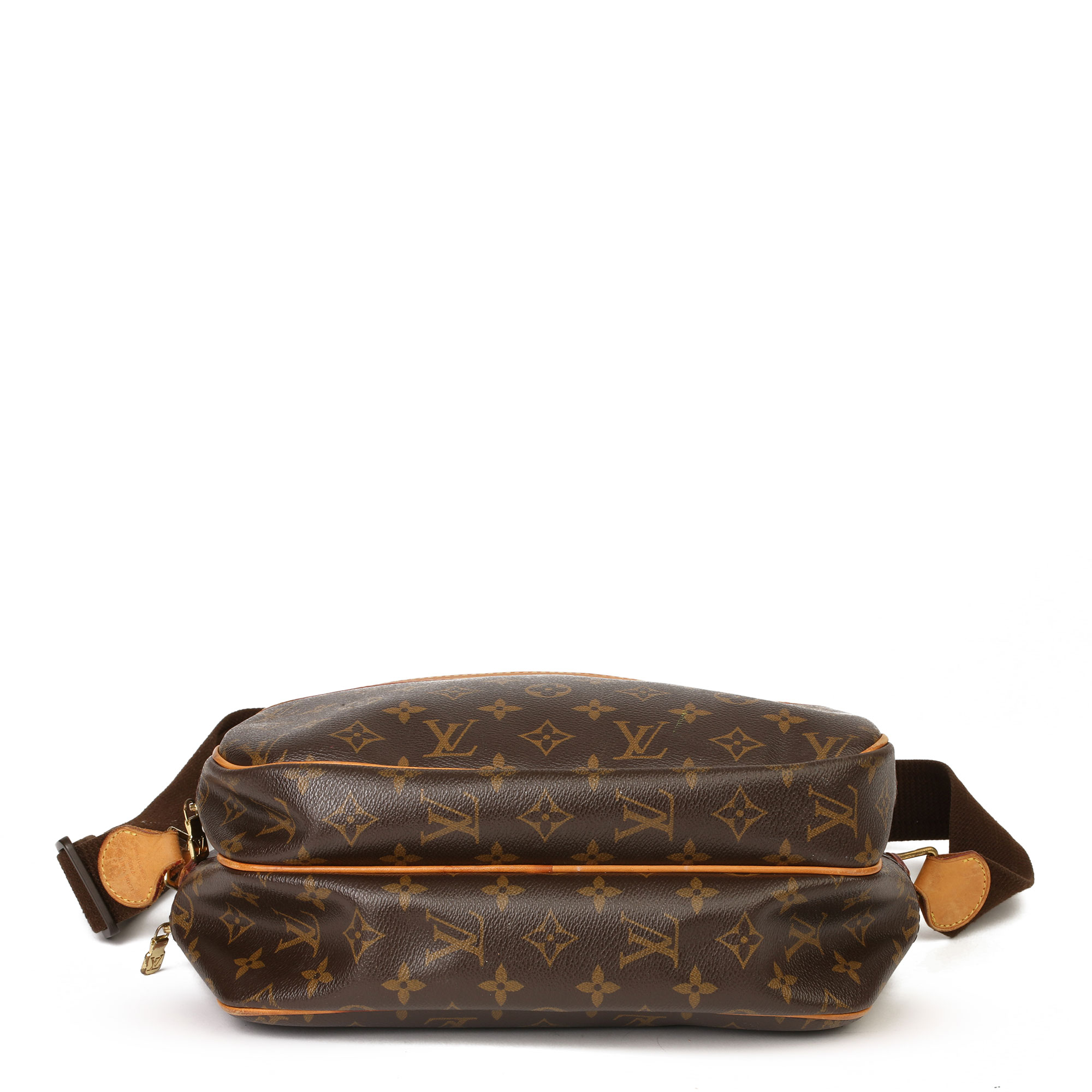 Louis Vuitton Brown Monogram Coated Canvas Reporter PM - Image 9 of 12