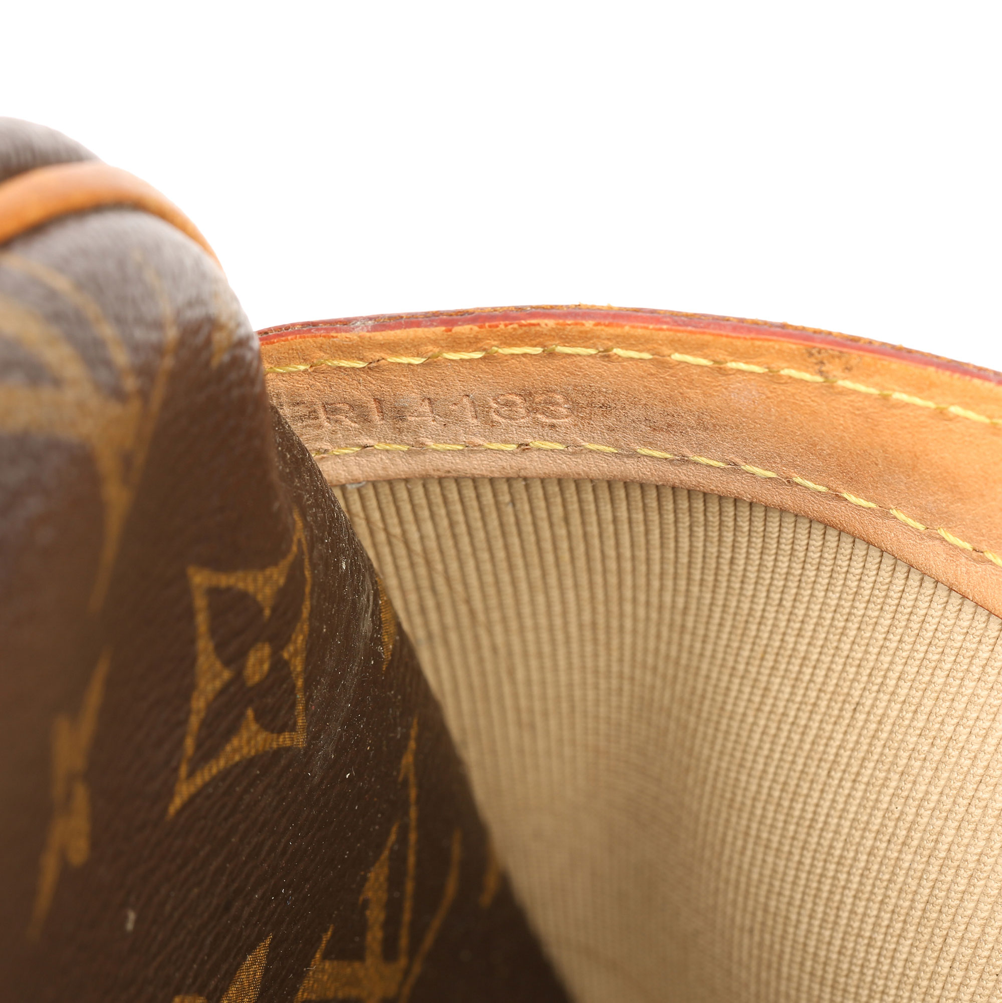 Louis Vuitton Brown Monogram Coated Canvas Reporter PM - Image 6 of 12