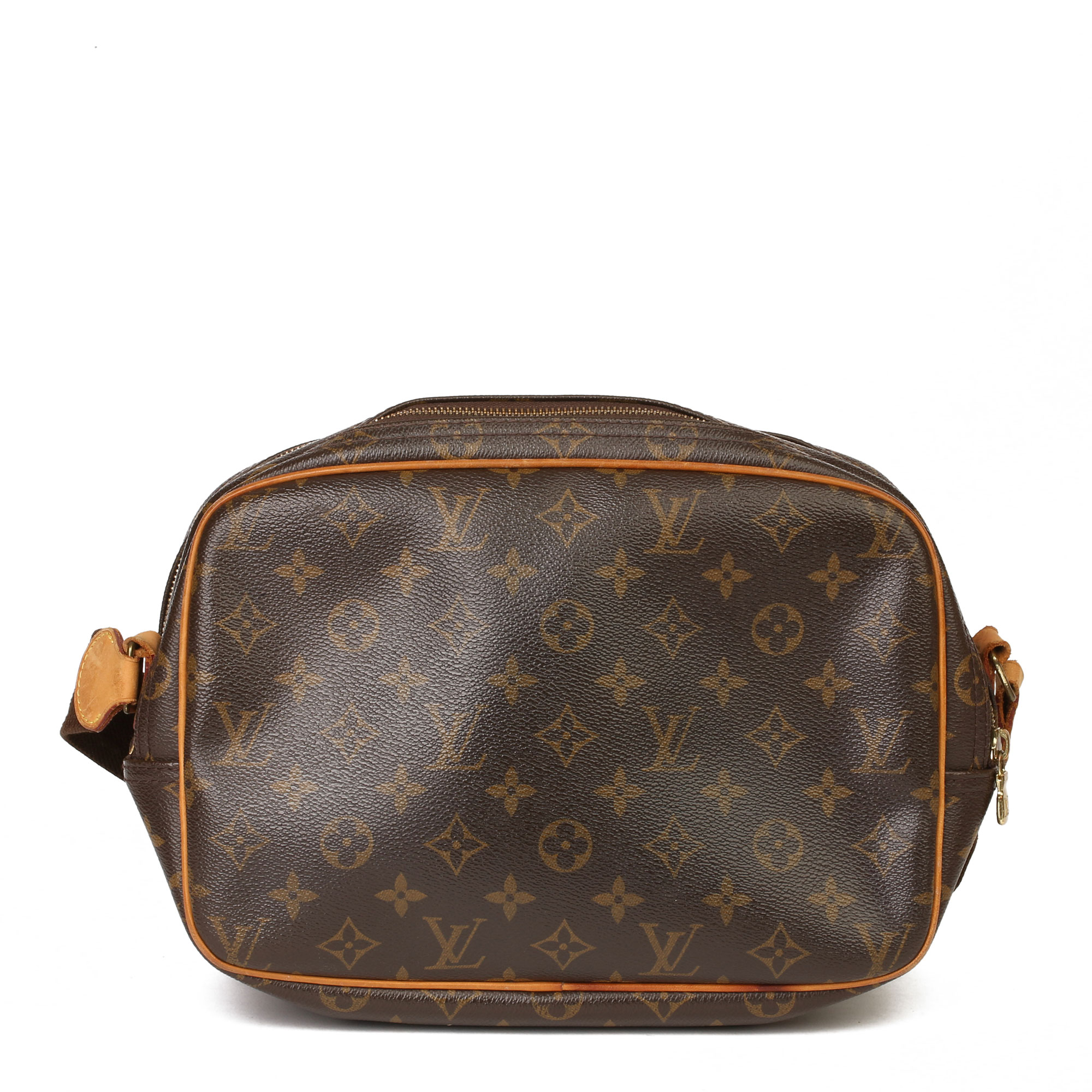 Louis Vuitton Brown Monogram Coated Canvas Reporter PM - Image 10 of 12