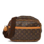 Louis Vuitton Brown Monogram Coated Canvas Reporter PM