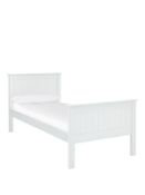 boxed item silent night jupiter single bed [white] 98x103x201cm rrp: £476.0