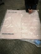 divan headboard double in pink