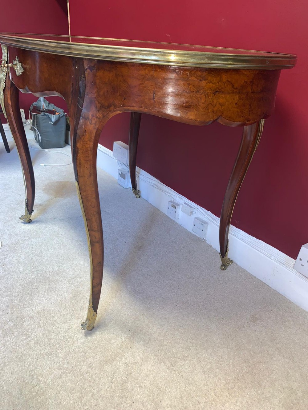 Gillows, Late 19th Century Mahogany Writing Table, Signed Gillows - Image 5 of 7