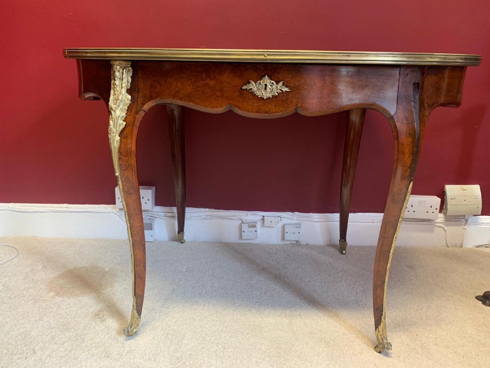 Gillows, Late 19th Century Mahogany Writing Table, Signed Gillows