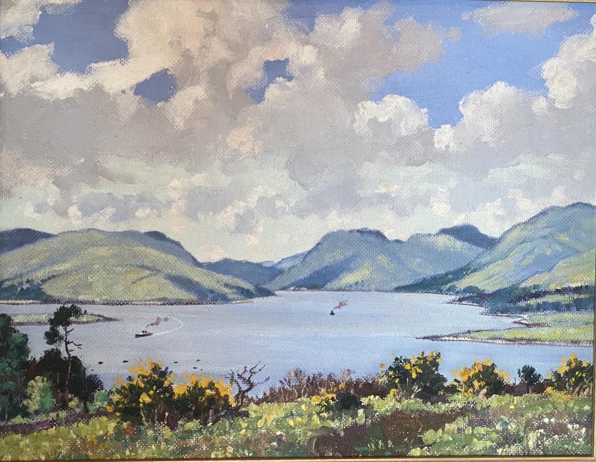 William Douglas Macleod Scottish 1892-1963 signed pastel “Loch Striven”