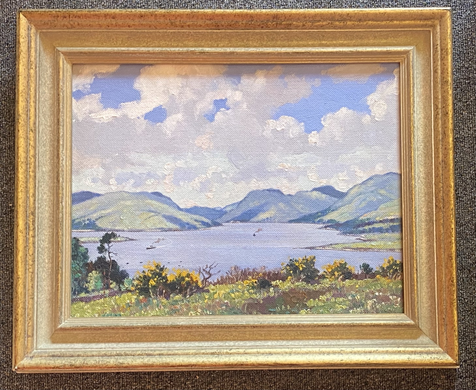 William Douglas Macleod Scottish 1892-1963 signed pastel “Loch Striven” - Image 2 of 4