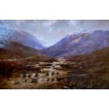 Scottish Highland stream by William Beattie-Brown 1831-1909 R.S.A, R.A