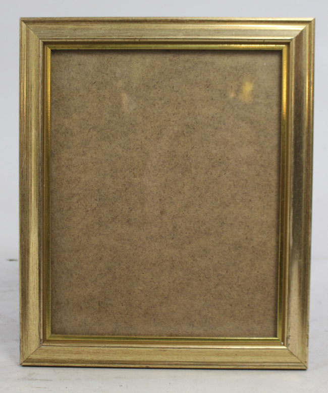 Silvered Gilt Picture Frame 20 x 25 cm