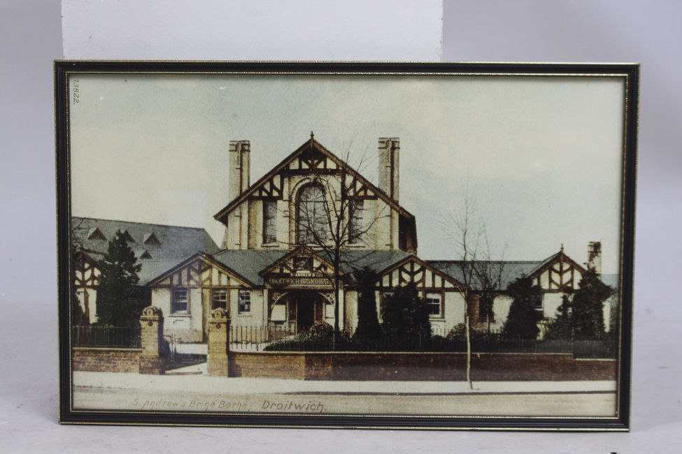 "St Andrew's Brine Baths" Droitwich Photograph Framed