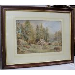 19th c. North American Landscape Watercolour